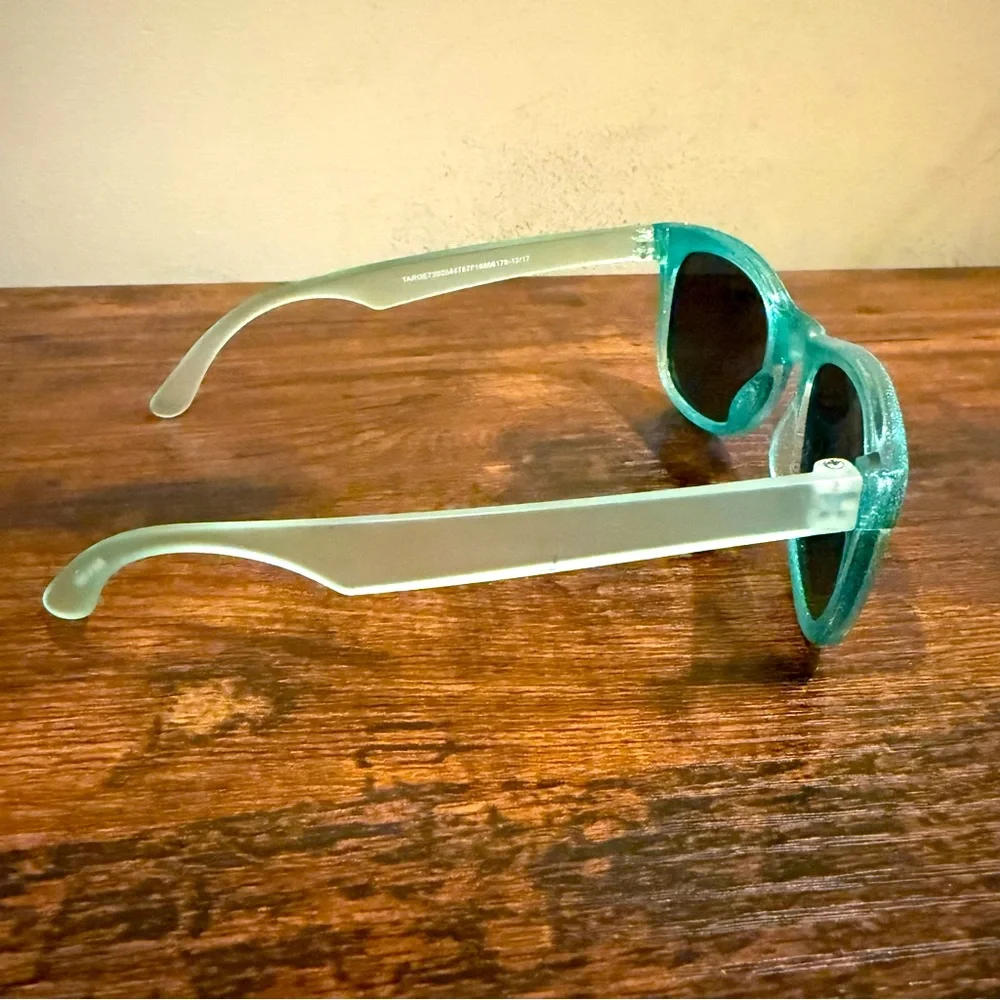 Target Toddler Girls Glittery Teal Sunglasses